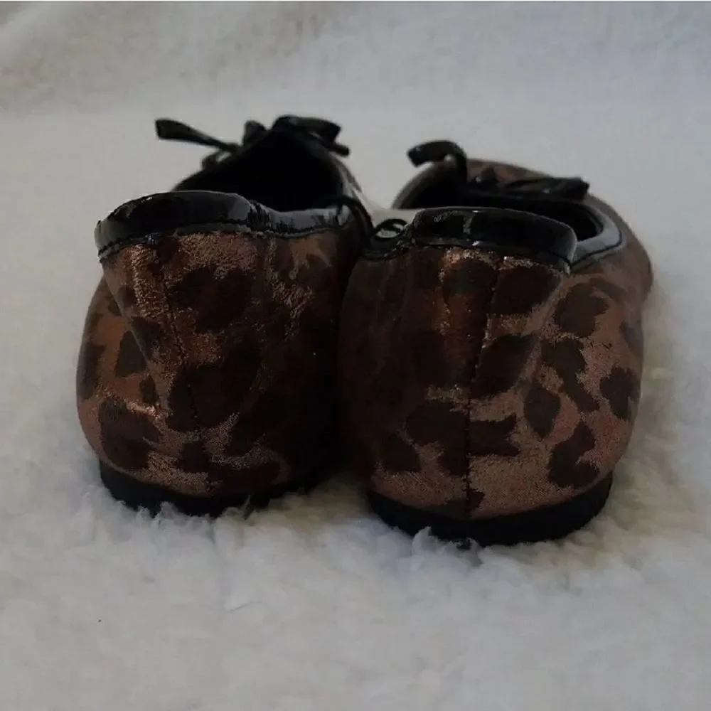 NY&C Leopard Print Flats Size 6